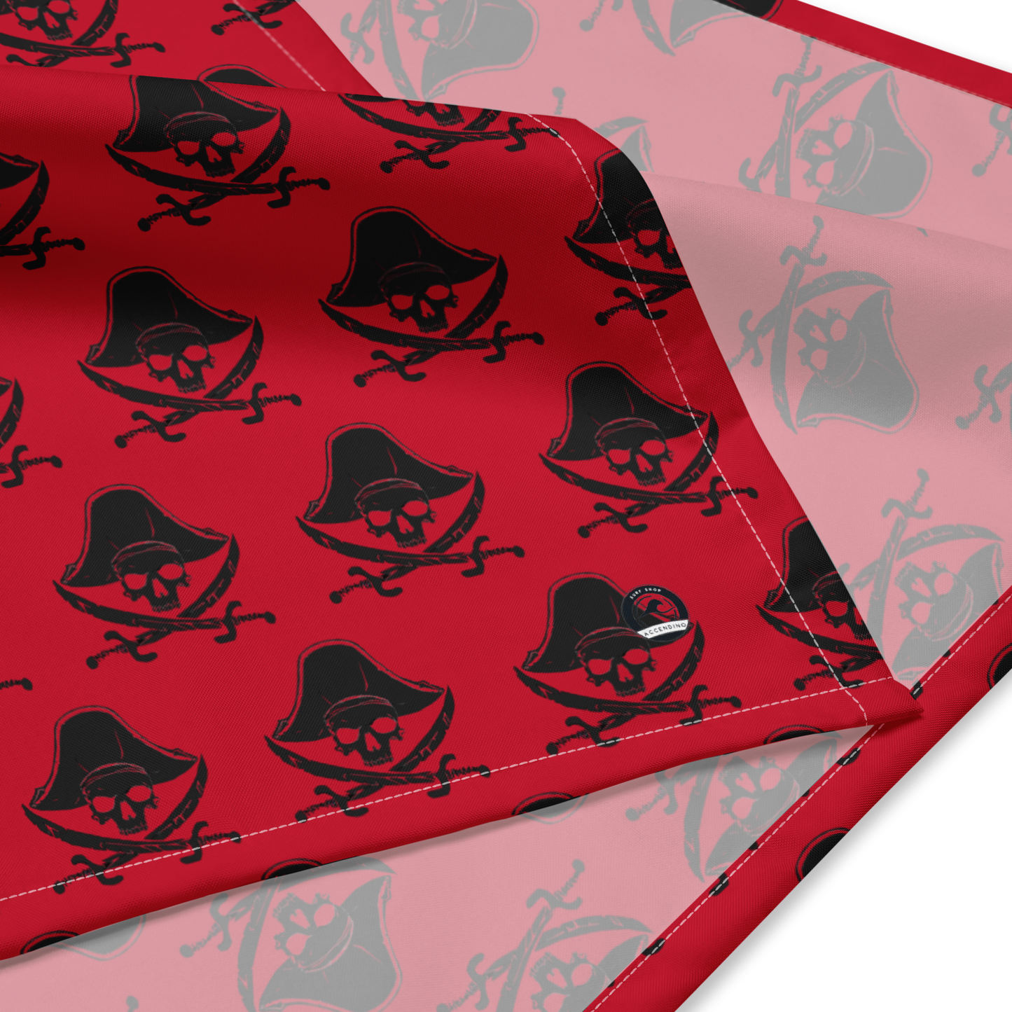 Red Pirate Bandana