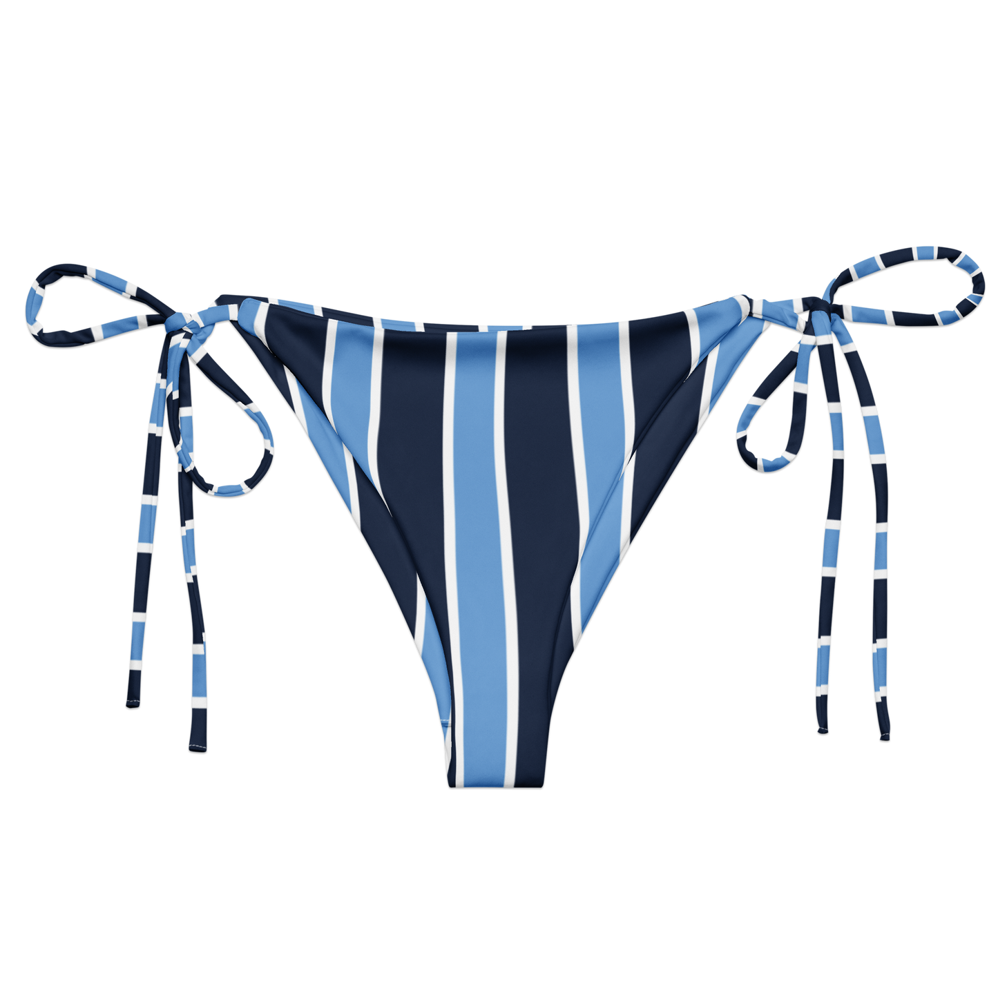 Striped String Bikini Bottom