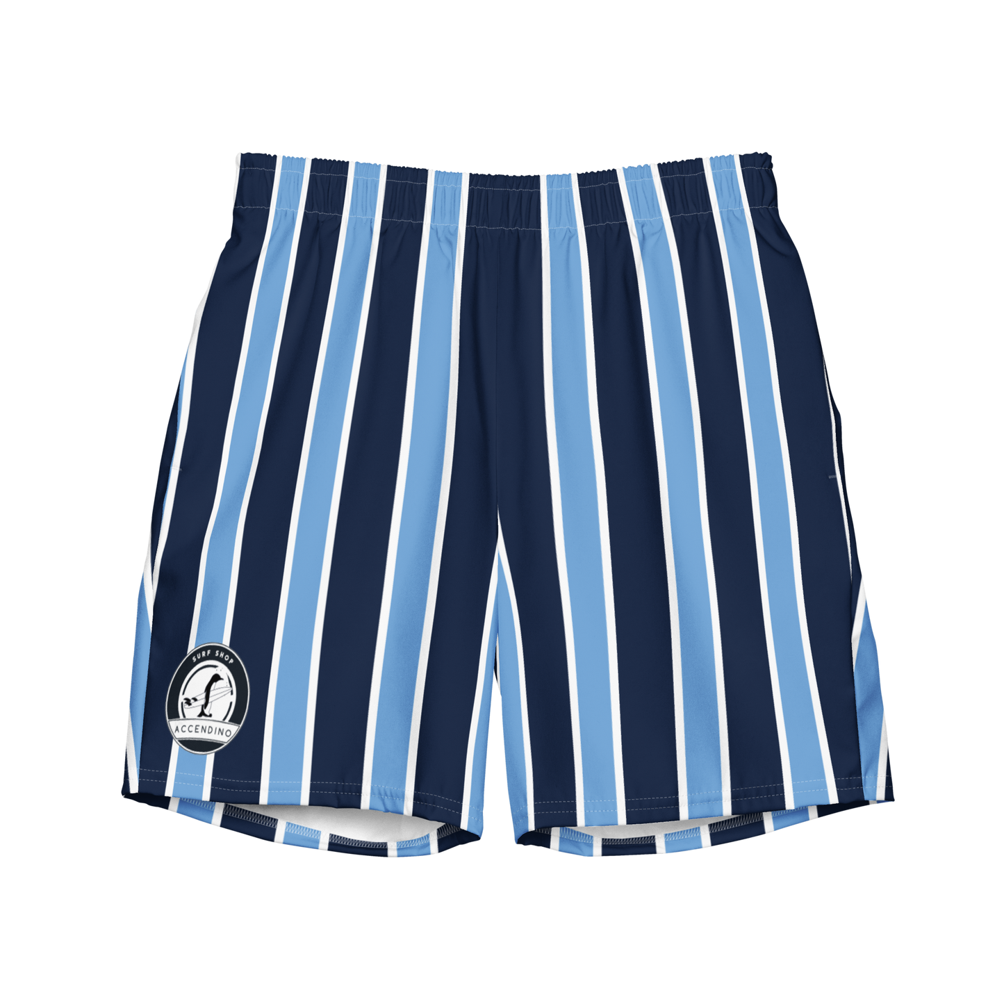 Striped Accendino Swim Trunks