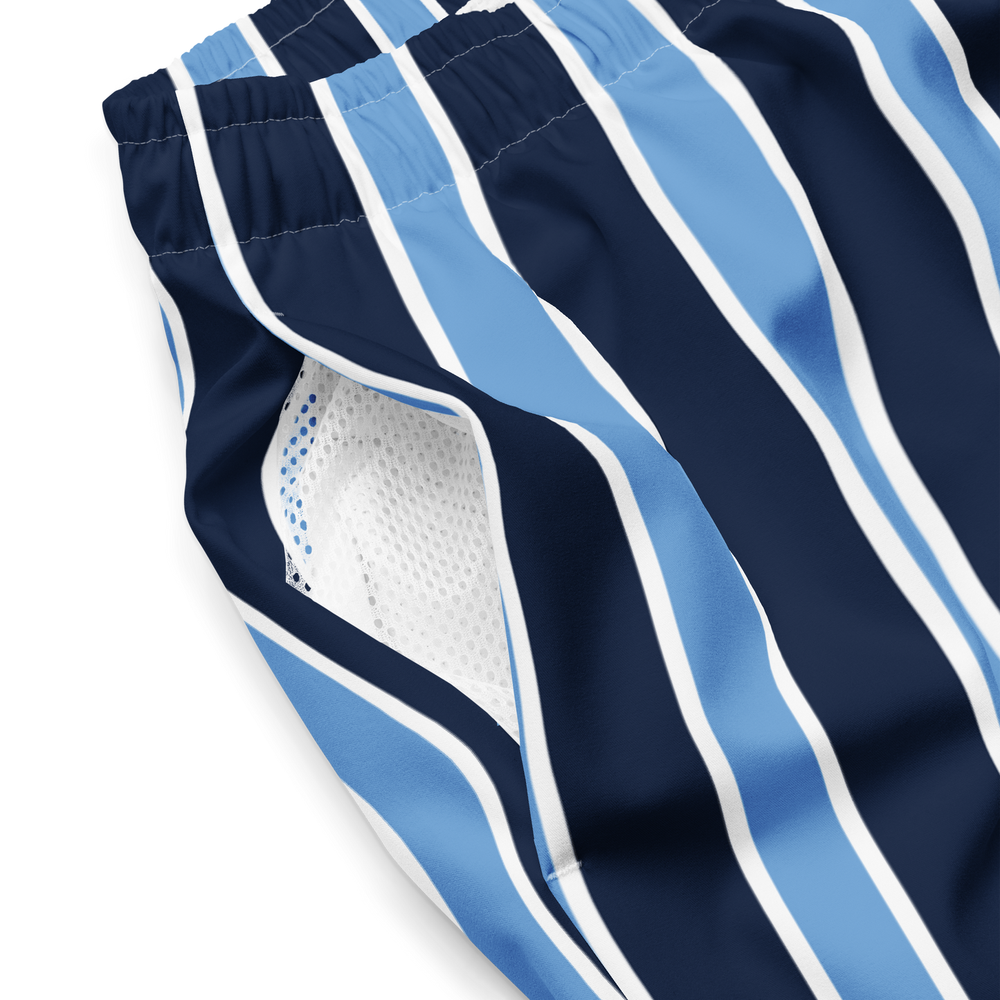 Striped Accendino Swim Trunks