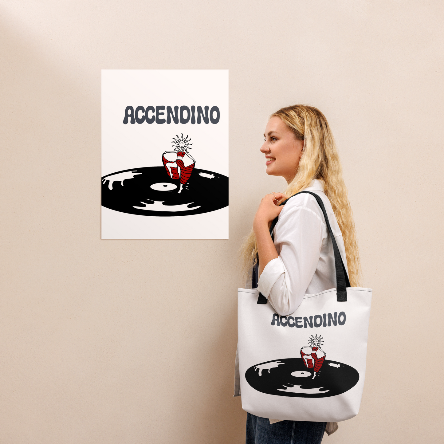 Accendino Psychedelic Tote Bag