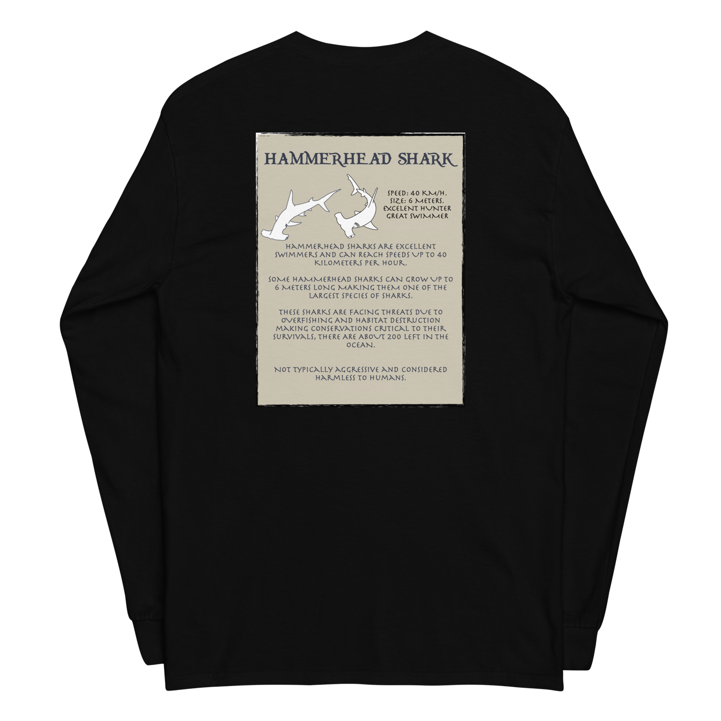 Save the Sharks Long Sleeve