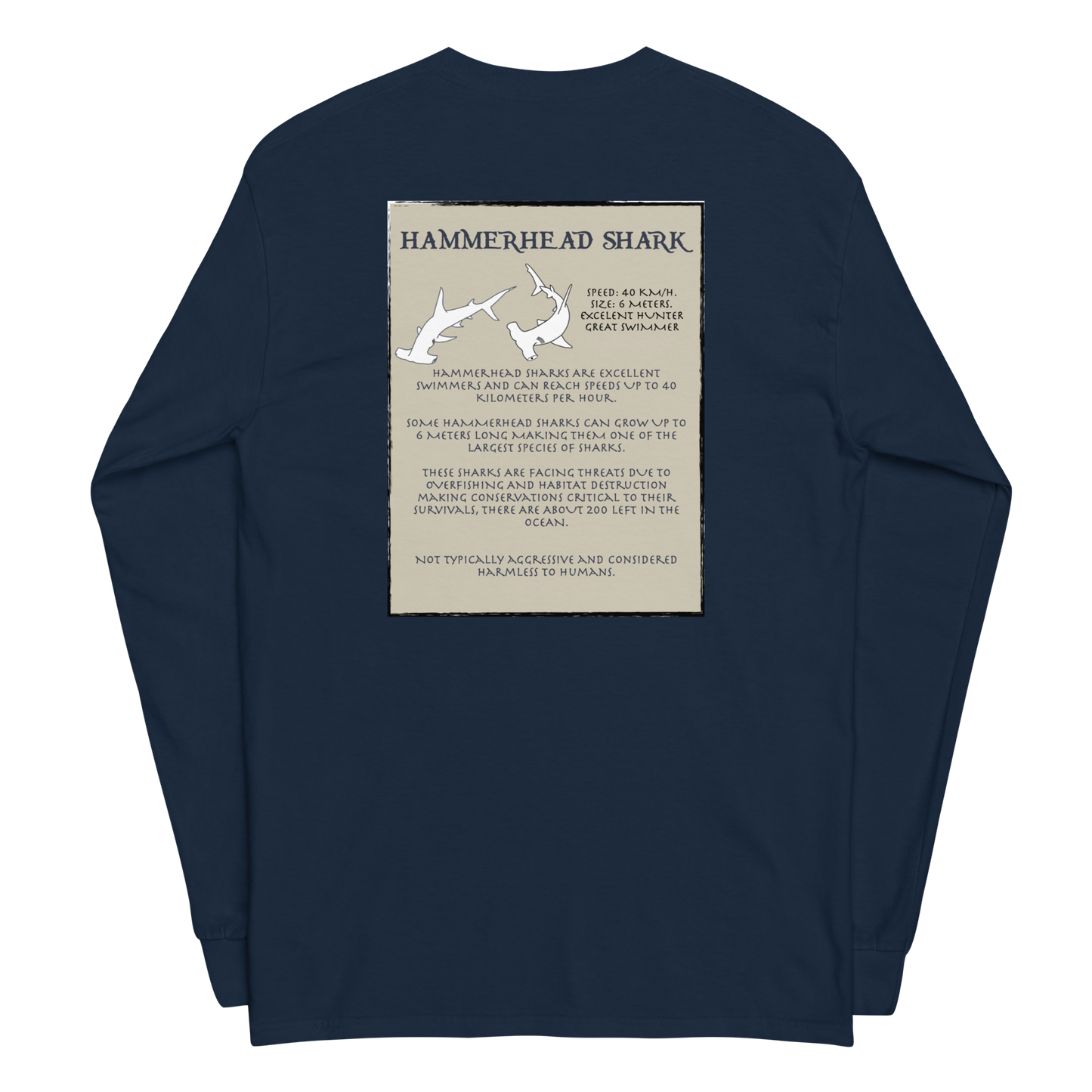 Save the Sharks Long Sleeve