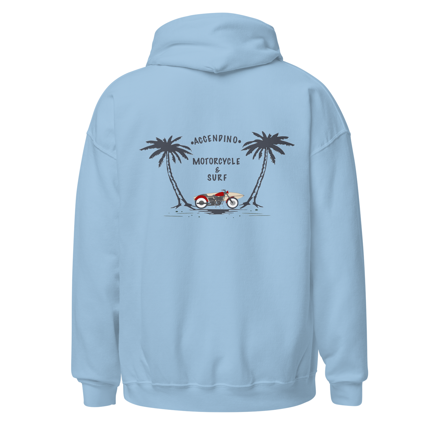 Motorcycle & Surf Hoodie