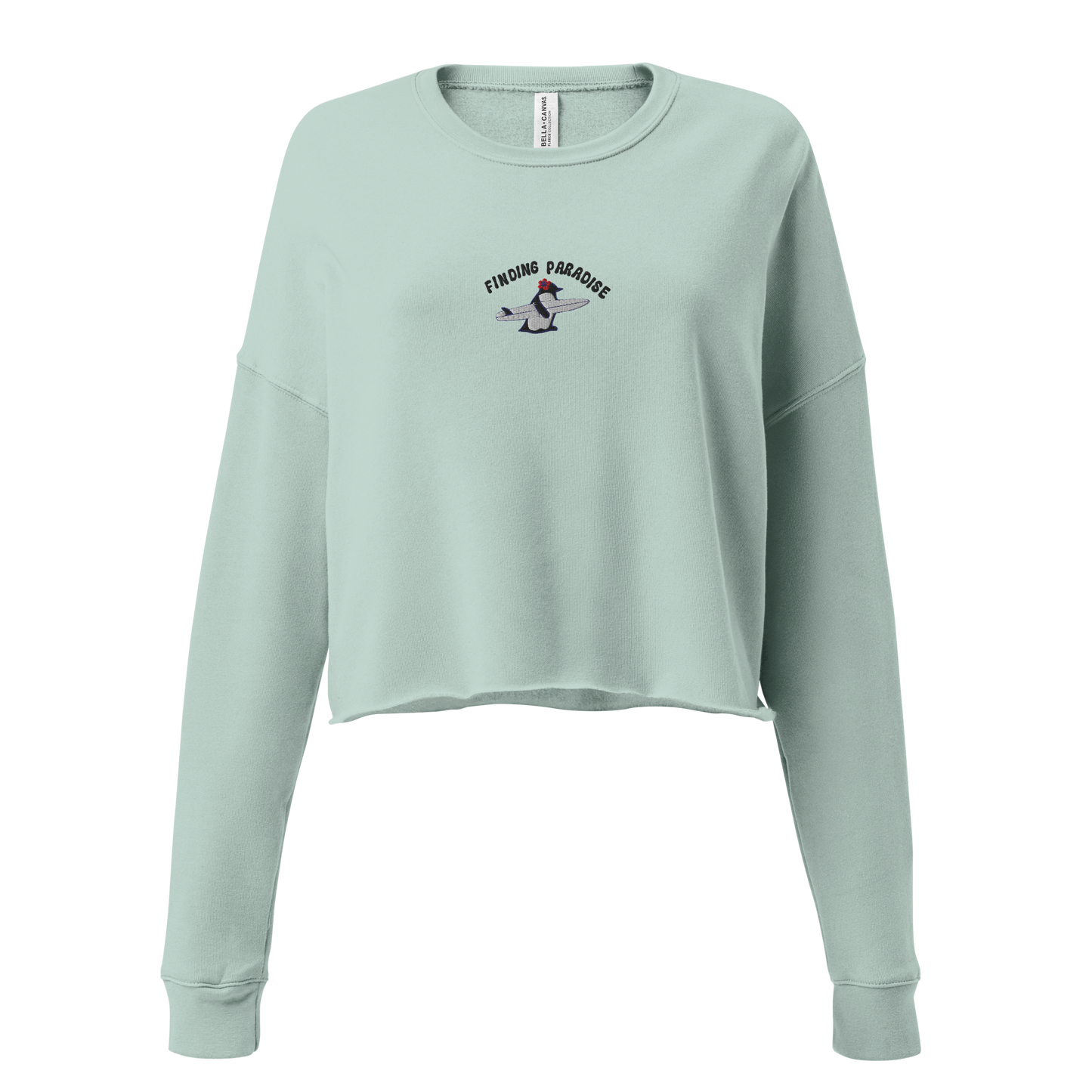 Finding Paradise Long Sleeve Crop Top